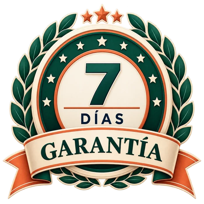 Sello de garantía de satisfacción de 7 días